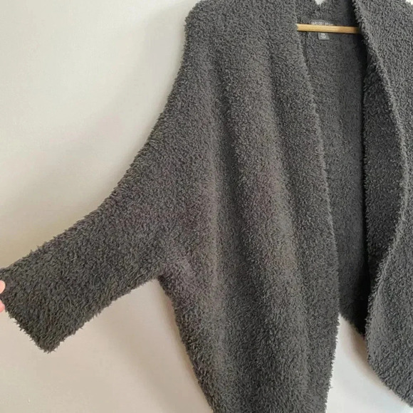 Barefoot Dreams Cozy Chic Open Cardigan Shrug Sweater - Picture 4 of 11